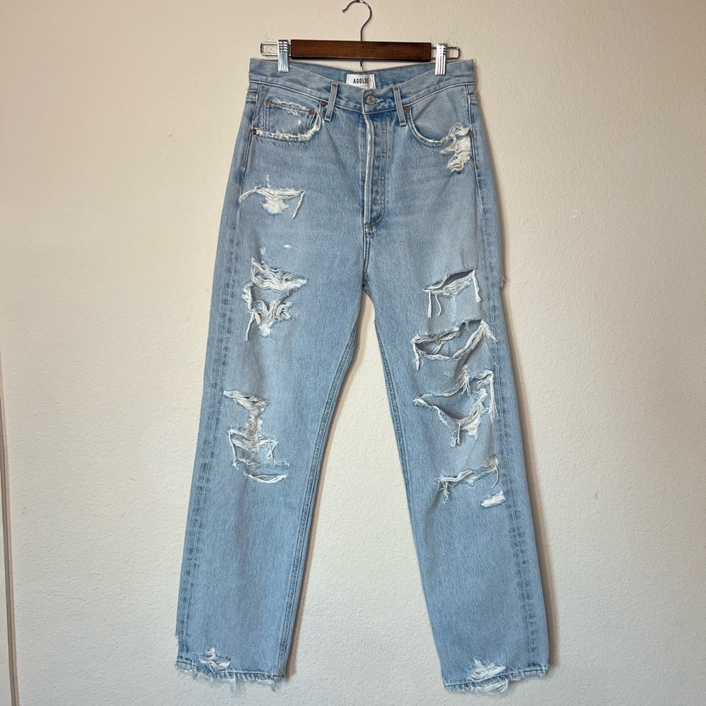 AGOLDE 90s Distressed Jeans